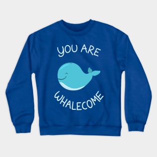 Whale, Thank you! Crewneck Sweatshirt